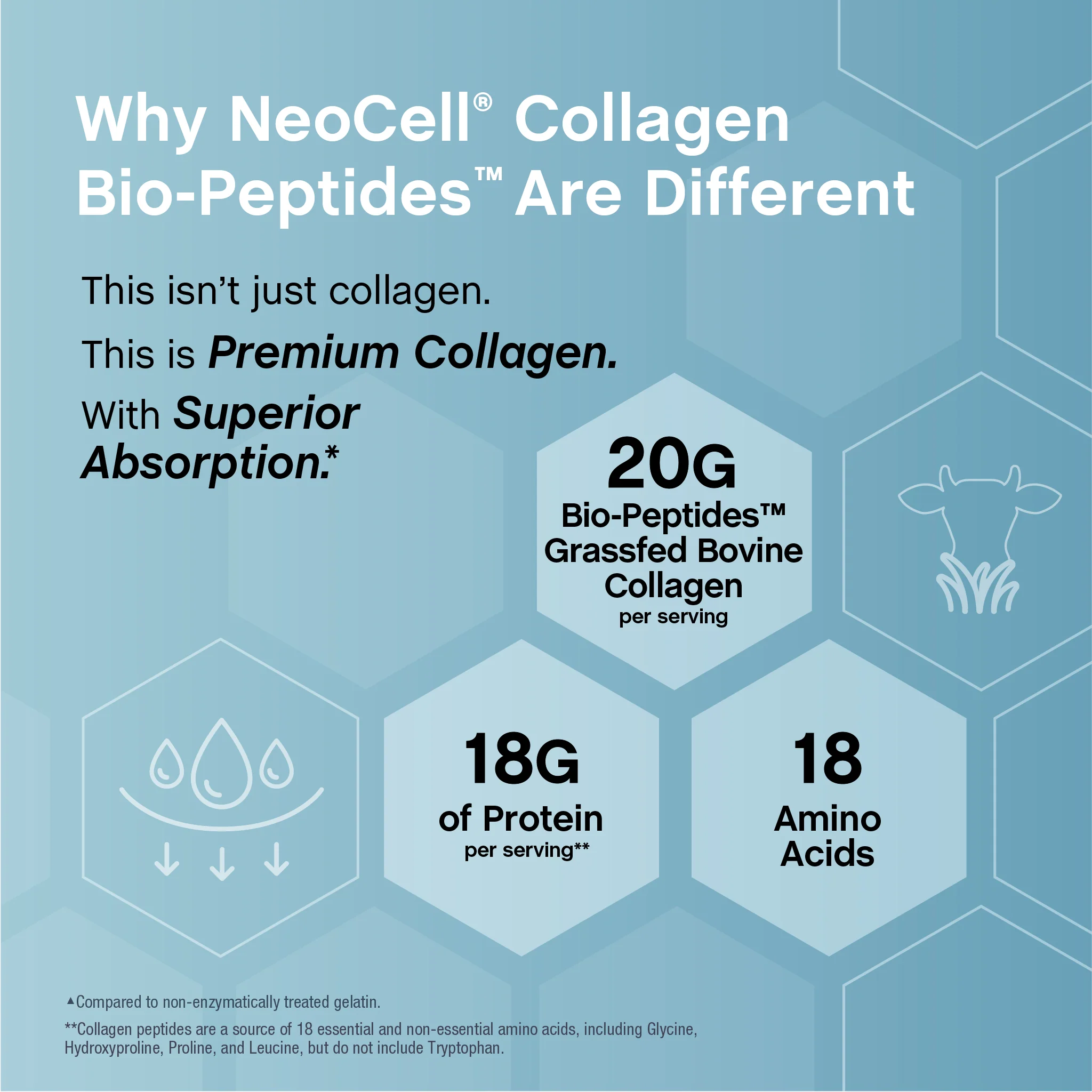 Grassfed Collagen Bio-Peptides, 10 oz (283 g) Powder - Image 6