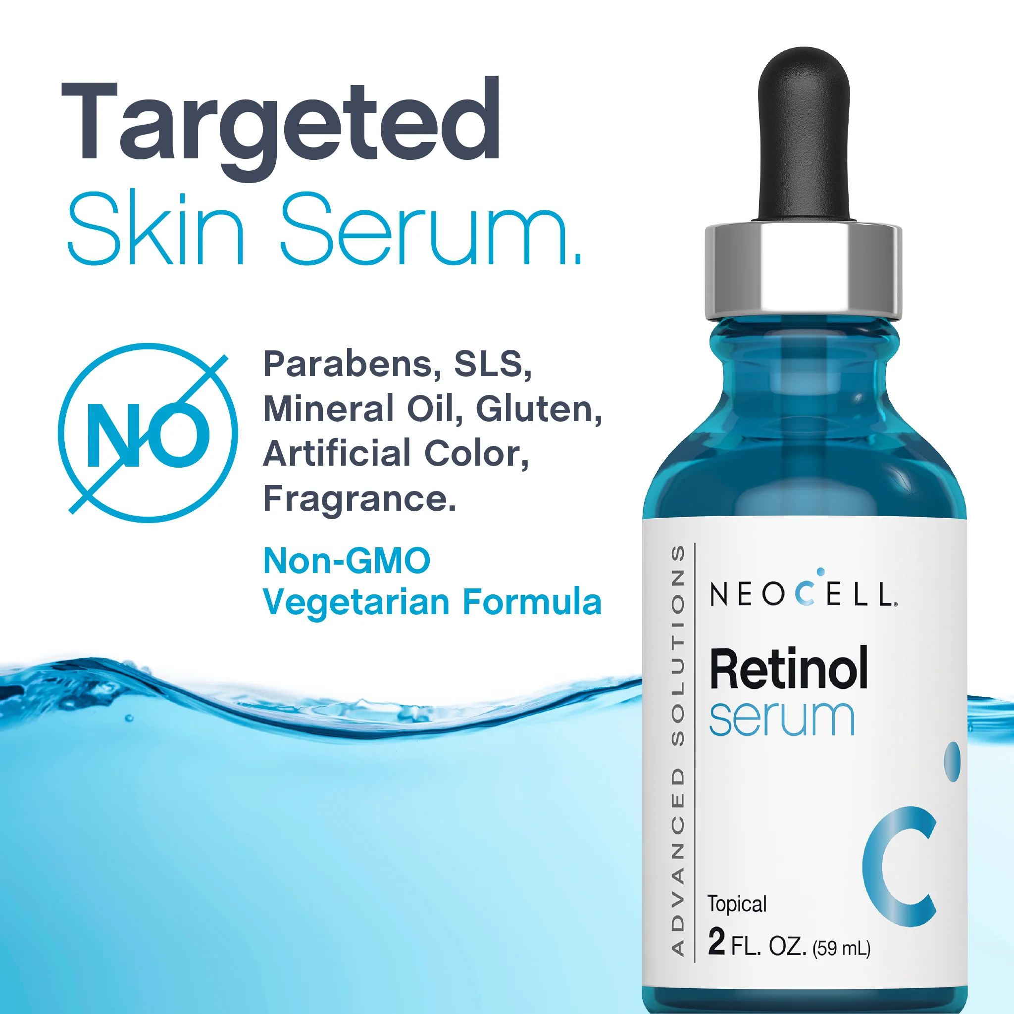Retinol Serum, 2 fl oz (59 mL) Dropper Bottle - Image 5